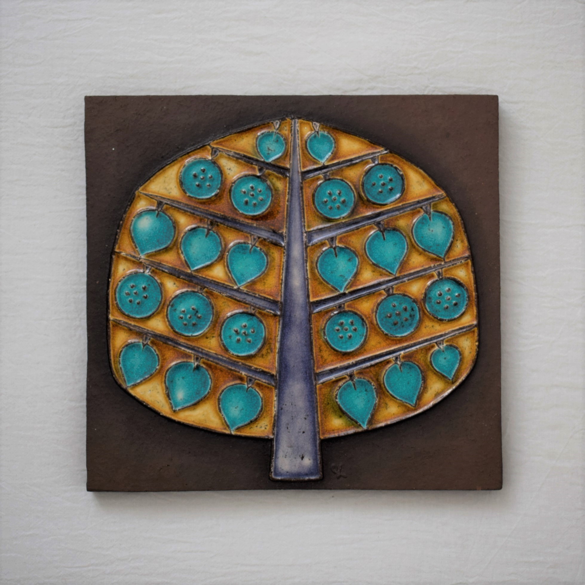 リンゴの木の陶板 / Christine Konschak / Knabstrup・クナッブ ...