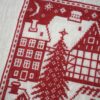 クリスマスの刺繍絵・1988~1995年 / 北欧テキスタイル・スウェーデン - 画像 (23)