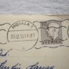 糸車・糸を紡ぐ人 / 1955年の古いポストカード / スウェーデン - 画像 (5)