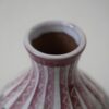 ピンクストライプの花瓶 / Laholm・ラーホルム / スウェーデン - 画像 (7)
