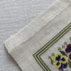 ビオラのテーブルセンター / 刺繍絵・スウェーデン - 画像 (7)
