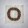 花冠・赤いお花の刺繍 / 北欧テキスタイル・スウェーデン - 画像 (2)