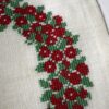 花冠・赤いお花の刺繍 / 北欧テキスタイル・スウェーデン - 画像 (3)
