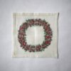 花冠・赤いお花の刺繍 / 北欧テキスタイル・スウェーデン - 画像 (4)