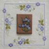 スミレの花 / 刺繍絵・スウェーデン - 画像 (5)