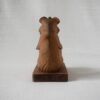 木彫りのくま・桶を見つめる熊 / バガロツカエ・民芸品 - 画像 (5)