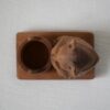 木彫りのくま・桶を見つめる熊 / バガロツカエ・民芸品 - 画像 (6)