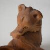 木彫りのくま・桶を見つめる熊 / バガロツカエ・民芸品 - 画像 (7)