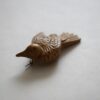 木彫りのブローチ ・二羽の鳥 / スウェーデン - 画像 (7)