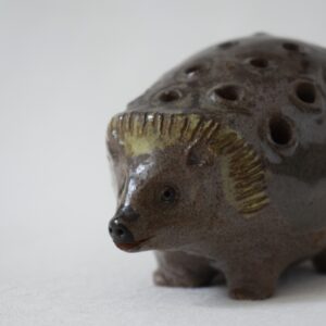 ハリネズミの置き物・花ねずみ① / Rutebo・ルーテボ / スウェーデン