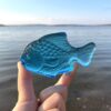 ガラスの魚②  / ブルーガラス・スウェーデン - 画像 (9)