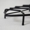 鍋敷き・葉っぱモチーフ / 籐 × アイアン / スウェーデン - 画像 (3)