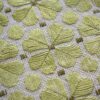 クローバー・刺繍 / 北欧テキスタイル・スウェーデン - 画像 (2)