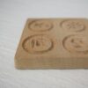 木彫りの鳥とウサギとお花たち・古い菓子型 / スウェーデン - 画像 (5)