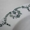植物模様の深皿・グリーン / Annaburg Porzellan・ドイツ - 画像 (4)