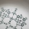 植物模様の深皿・グリーン / Annaburg Porzellan・ドイツ - 画像 (3)