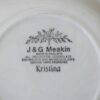植物模様のデザートプレート ・八角形① / J & G Meakin・イギリス - 画像 (5)