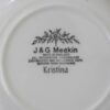 植物模様のデザートプレート ・八角形② / J & G Meakin・イギリス - 画像 (5)