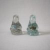 すわる熊・アクアブルー＆クリア / Stockholms Glasbruk Skansen - 画像 (4)