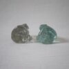 すわる熊・アクアブルー＆クリア / Stockholms Glasbruk Skansen - 画像 (7)