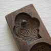 木彫りの菓子型・鳥と蝶 / Woodcraft・木工芸 - 画像 (2)