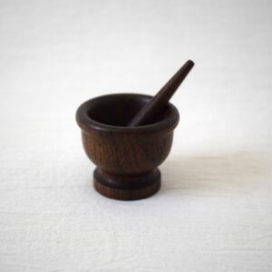 すり鉢・すりこぎ棒付き / 木工芸・スウェーデン