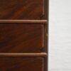 ４段ドロワー・ Dark Brown / アンティーク家具・スウェーデン - 画像 (9)