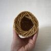 籐編みのチェア・丸椅子 / ミニチュア・Sweden - 画像 (8)