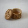 丸い小箱・白樺細工 / 民芸品 - 画像 (4)