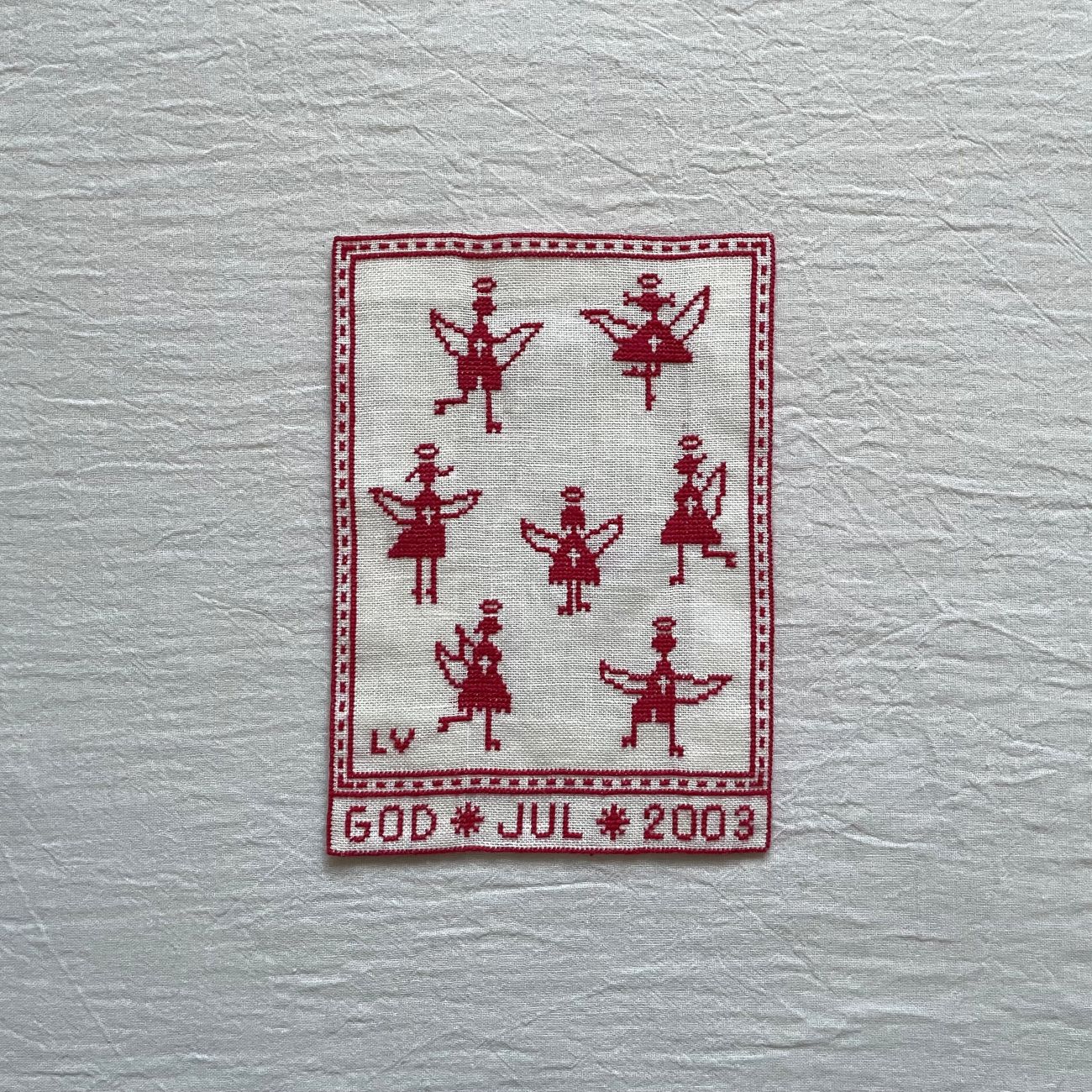 JUL 2003年・愉快な天使たち / クロスステッチ・北欧テキスタイル