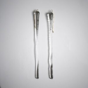 アイシクルオーナメント２本セット / 氷柱・ガラス製