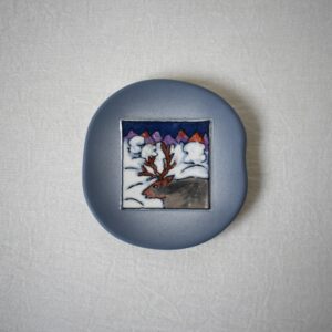 トナカイの陶板 / Heljä Liukko Sundström / ARABIA