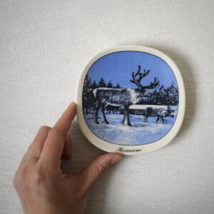 トナカイの陶板・Rovaniemi / ARABIA