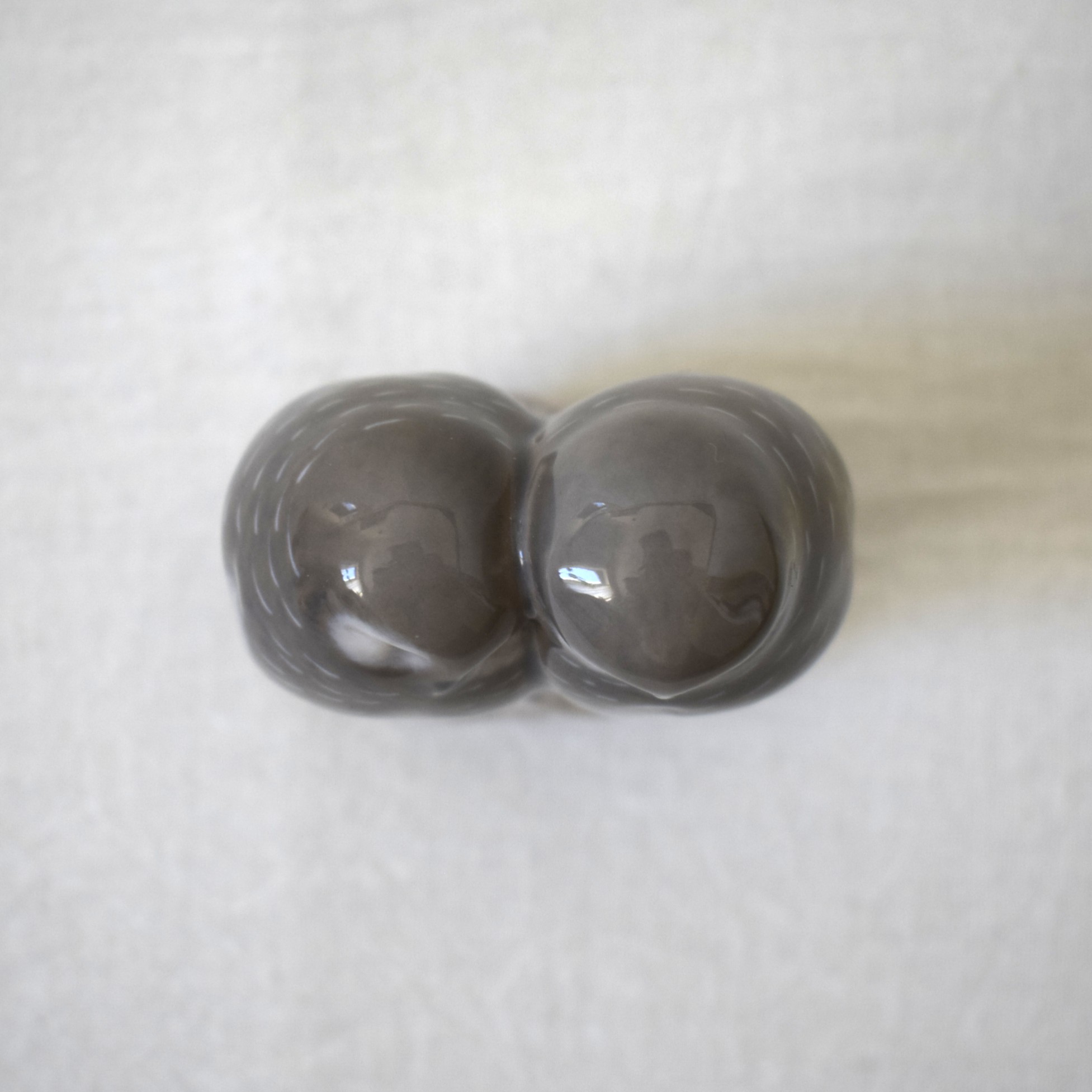 寄り添う梟・フクロウの置き物 / Royal Copenhagen・デンマーク - 画像 (5)