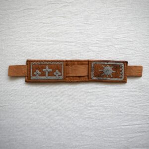 サーミブレスレット / ピューター刺繍絵 / サーミ族の伝統工芸品