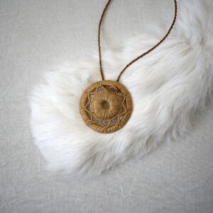 ペンダント・紐付き / Rotslöjd・サーミ族の伝統工芸品