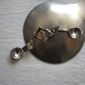 スプーン・イヤリング / Tenn・ピューター / サーミ族の伝統工芸品