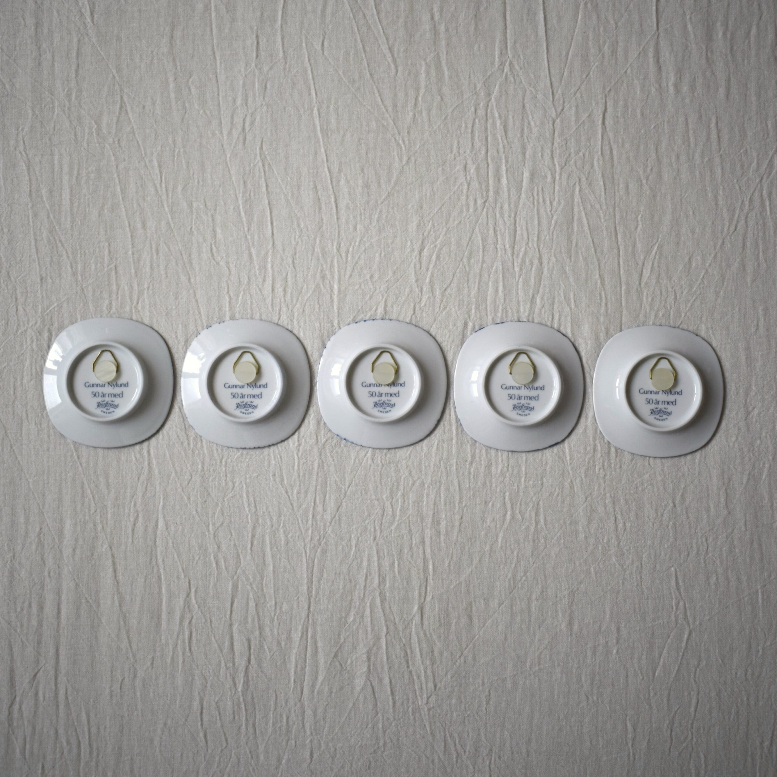 ニルスのふしぎな旅1968~1972年 / 絵皿5枚セット / Gunnar Nylund・Rörstrand - 画像 (4)