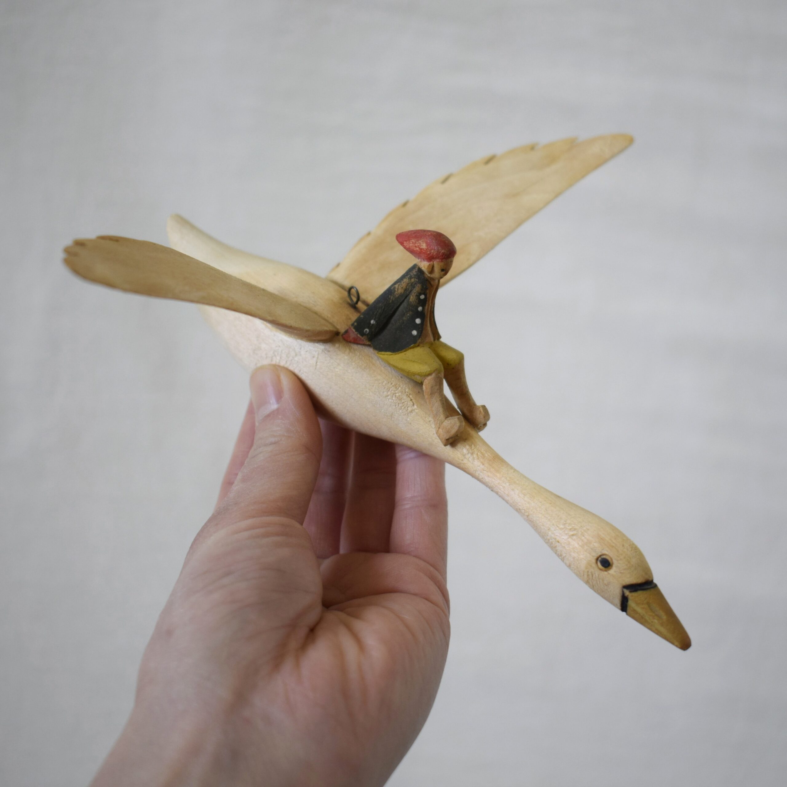 ニルスのふしぎな旅・モビール / 木工芸品・スウェーデン - 画像 (14)