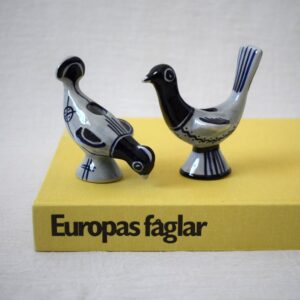 二羽の鳥のオブジェ  / キャンドルホルダー / Soholm・デンマーク