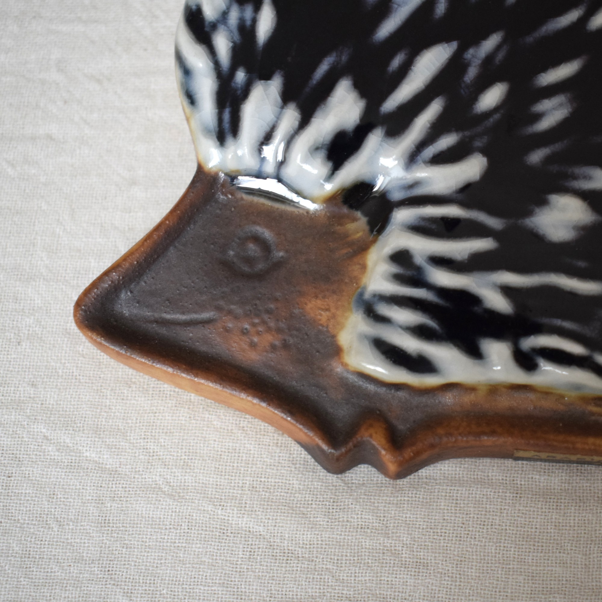 ハリネズミの陶板・ブルー / Gunvor Olin Grönqvist / ARABIA・アラビア - 画像 (2)