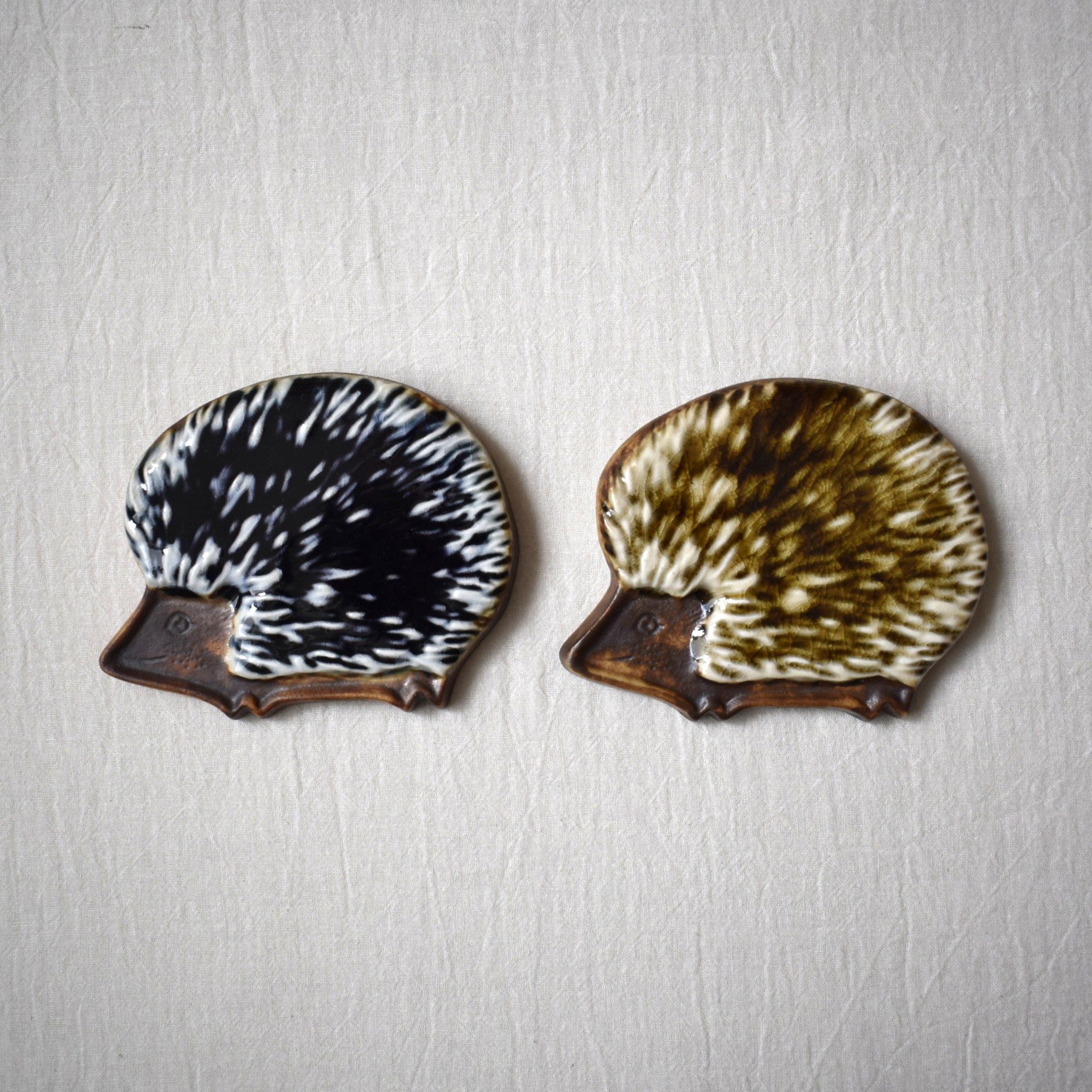 ハリネズミの陶板・ブラウン / Gunvor Olin Grönqvist / ARABIA・アラビア - 画像 (8)