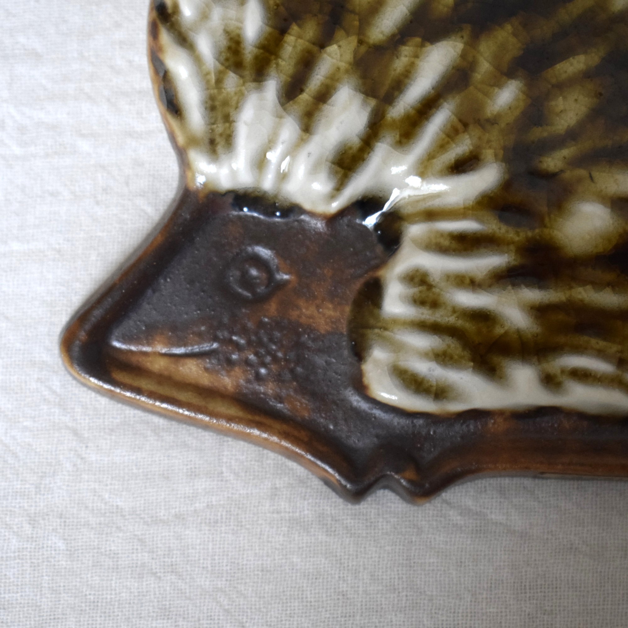 ハリネズミの陶板・ブラウン / Gunvor Olin Grönqvist / ARABIA・アラビア - 画像 (2)