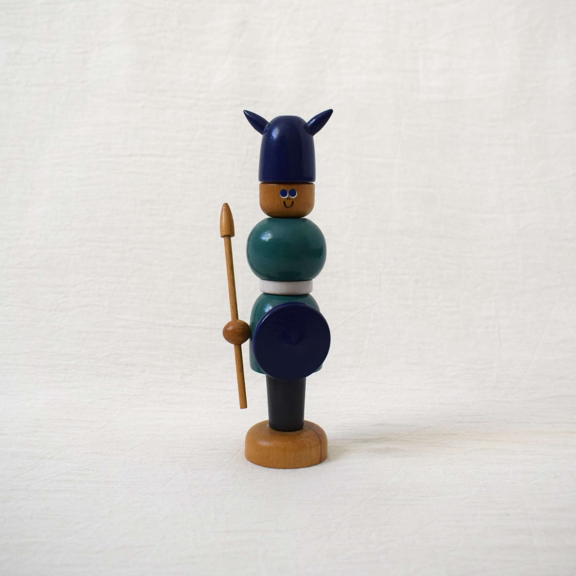 バイキング・木製人形 / Malerdrejeriet・Made in Denmark