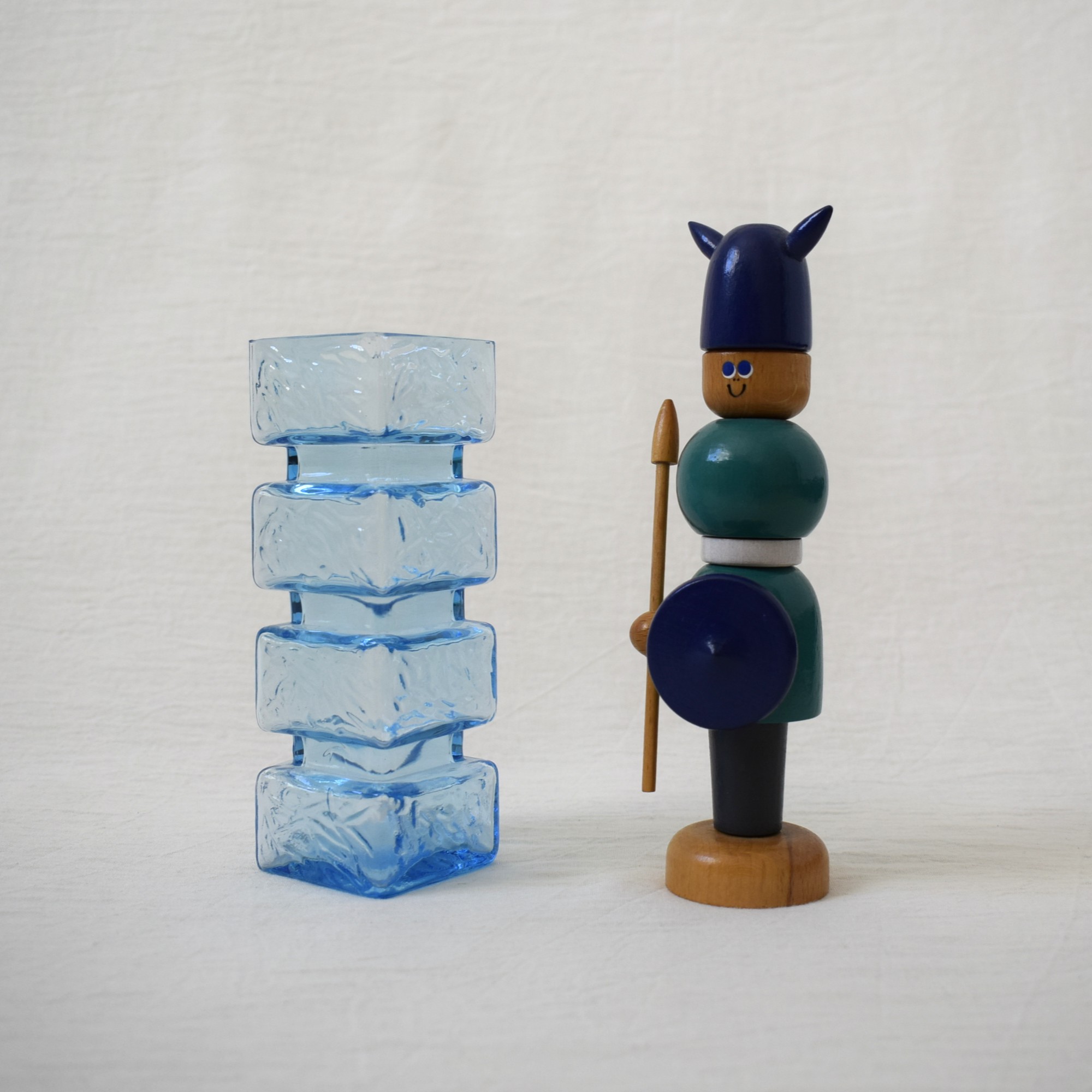 バイキング・木製人形 / Malerdrejeriet・Made in Denmark - 画像 (8)