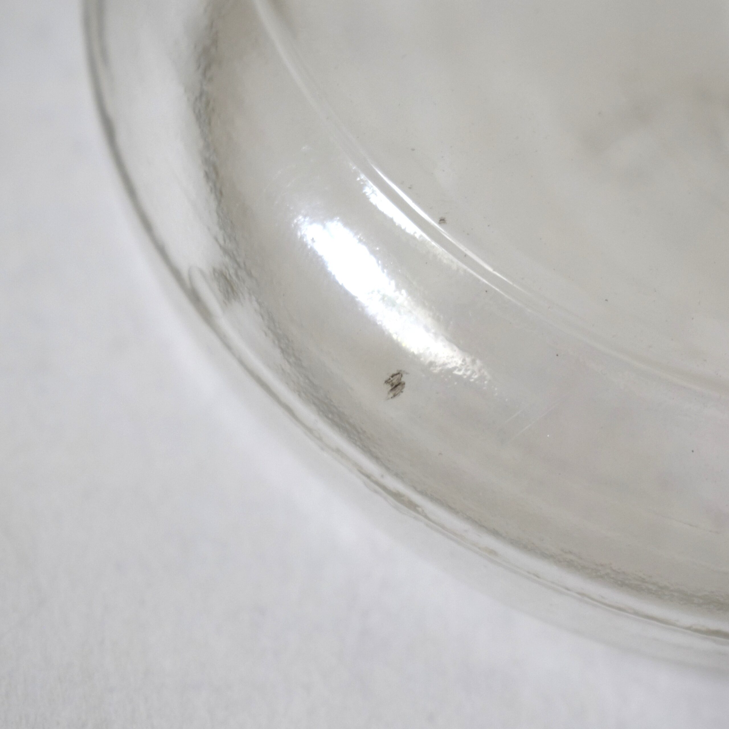 丸くて平たいガラスボトル / アンティークガラス・Unknown - 画像 (14)