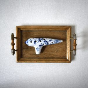 オカリナ・植物模様 / MEISSEN・マイセン / Made in Germany