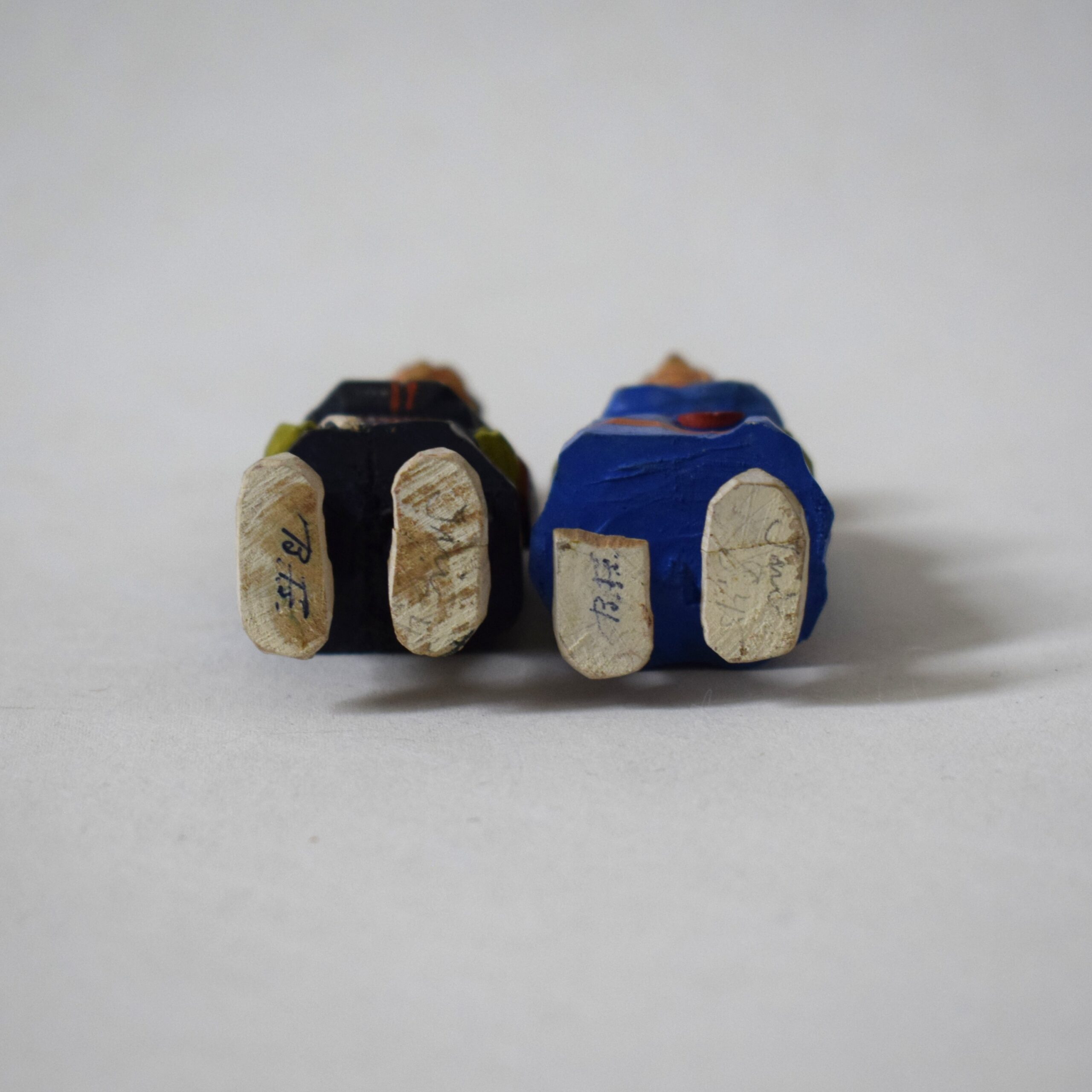 サーミの男女・木製人形 / Bengt Fransson・スウェーデン - 画像 (9)