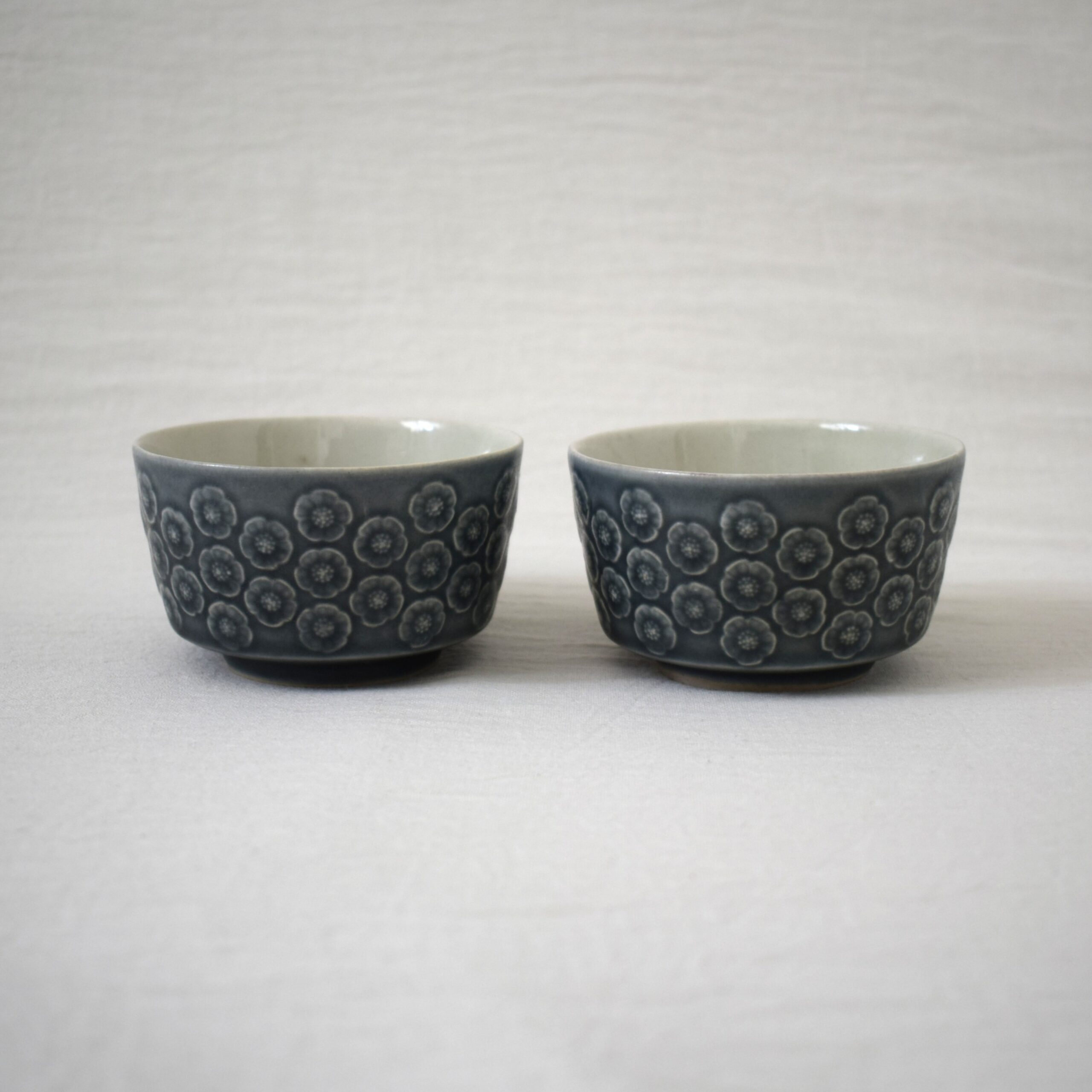 湯飲み茶わん2点セット / Azur・Jens.H.Quistgaard / Kronjyden・デンマーク - 画像 (2)