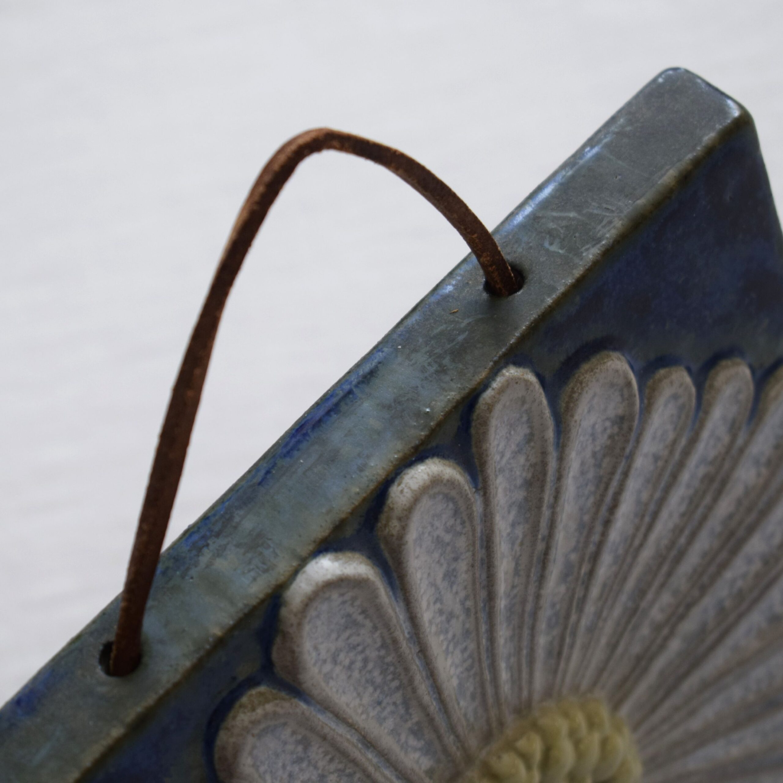 お花の陶板・マーガレット / EGO Stengods・Willy Fischer / スウェーデン - 画像 (10)